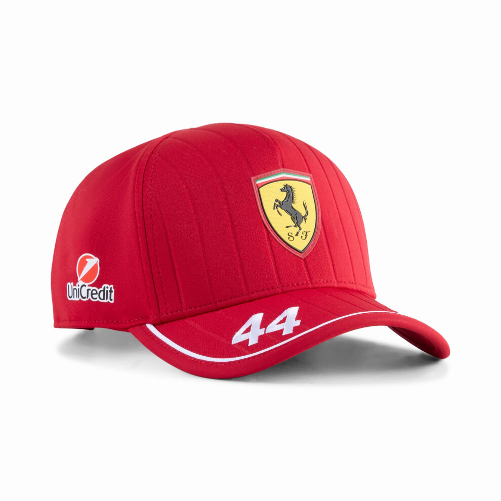 Puma Scuderia Ferrari F1 2025 Lewis Hamilton Cap One Size Fits Most Red