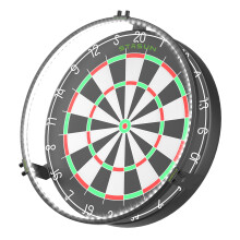 STASUN 360 Dartboard LightWhite LED Darts LightingDimmable Dart Board Surr