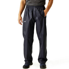 Regatta Mens Stormbreak Waterproof Overtrousers Lightweight Breathable Rain Protection Navy