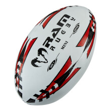 Ram Rugby Midi Rugby Ball Neon Yellow Size 2 22cm Air filled Fun for Kid