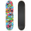 Xootz Xootz Complete Skateboard, 31" x 8", Chompers Double Kick Skateboard 1