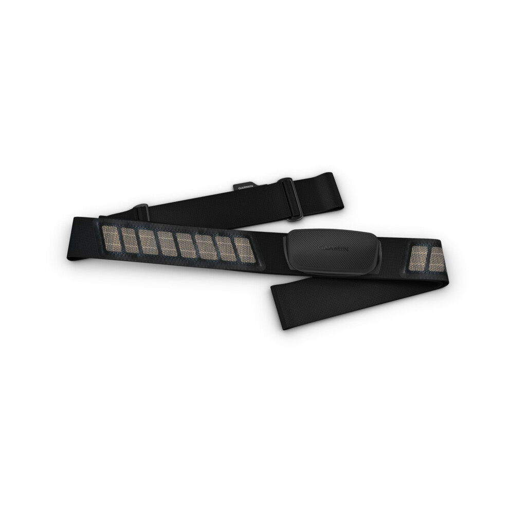 Garmin Black Hrm-Dual - Premium Heart Rate Monitor Chest Strap, Real Time Heart Rate Data Via Bluetooth Low Energy, Ant+,