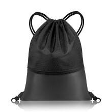 flintronic Drawstring Gym Bags, Waterproof Swimming Bag Sport Gym Sack, Large PE Bag Swim String Backpack with Zipper for School Sports Beach Holiday
