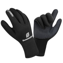 Summshall Wetsuit Gloves Water Resistance 3mm Neoprene Gloves for Women Men