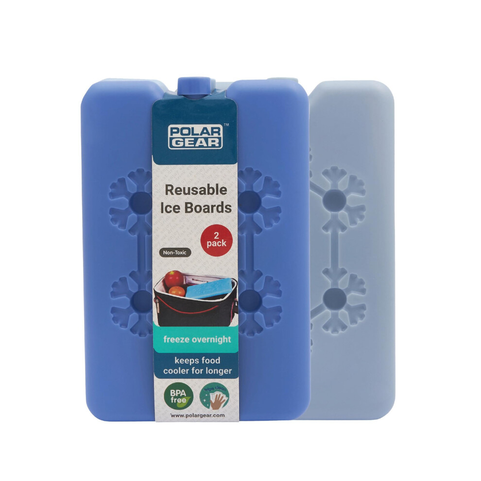 Polar Gear 2 Pack 165Cm Freezer Blocks Ice Brick – Long Lasting Reusable Ic