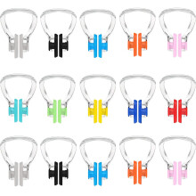 LICQIC Swimming Nose Peg Swimming Nose Clip Kids 614 15 Pcs Waterproof Sili