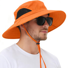 EINSKEY Wide Brim Sun Hat UPF 50 UV Protection Waterproof Packable Bucket H