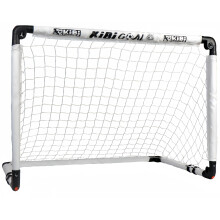 KiBiGOAL Kids Football Goal Set Kids Portable Foldable Goals for the Garden