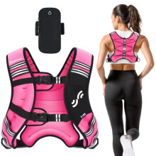 Weighted Vest for Men and Women Sportneer 8lbs Weight Vest with Reflective