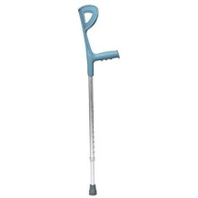Adjustable Aluminum Forearm Crutch for Adults with Ergonomic Support and AntiSlip Stability Tips