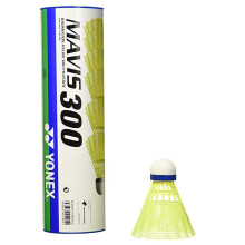 YONEX Mavis 300 Badminton Medium Speed Volant Nylon Shuttlecock Yellow 1 Do
