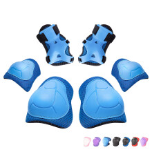 KidsYouth Knee Pads Elbow Pads Wrist Guards 3 in 1 Protective Gear Set for
