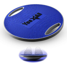 Yes4All P617 Plastic Wobble Balance Board, 40 cm Surface Balance Board for Standing, Core Training, Gym Home Workout (Coban Blue)