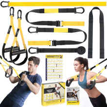 Suspension Trainer, Sling Trainer Set with Door Anchor for a Full