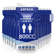 ANWOLA Urinal Disposable Urine Bags Handle Emergency Toilet Pee Vomit