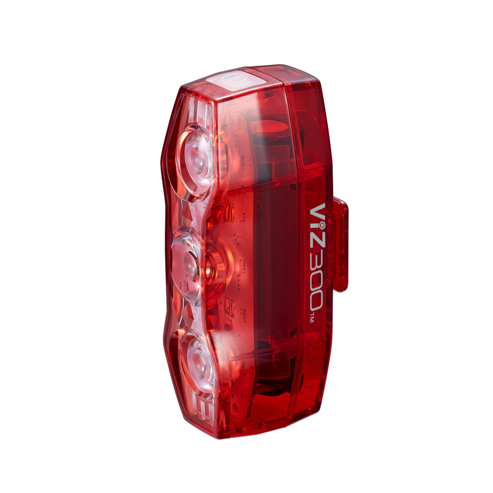 Cateye Viz 300 Rear Bike 300 Lumens 4 Modes Usb C Rechargeable Light