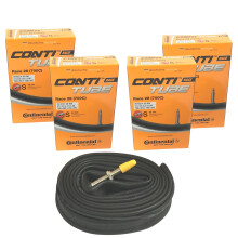 Continental 4x Race 28 700 x 2025c Road Bike 42mm Presta Inner TubesBlack