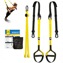 RHINOSPORT Sling Trainer Full Body Training Strength Home Workout Bodywei