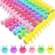 18 PCS Stretchy String Fidget Toys for Kids and Adults, Stress Relief Sensory Play, Party Favor Pack