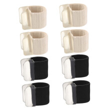 4 Pairs Reusable Gel Toe Separators Bunion Corrector for Women and Men Soft Washable Foot Alignment Spacers