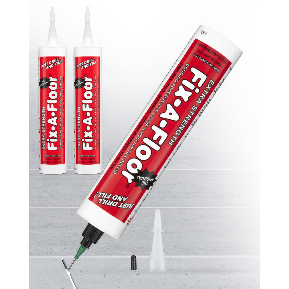 Fix A Floor Extra Strength Floor Tile Adhesive Micro Precision Kit Â 3Pack 7391737559750