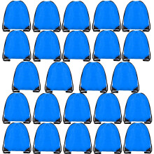 YOSERA 24 Pcs Drawstring BagDrawstring Backpack Bags for Gym School Travel