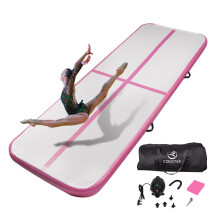Air Gymnastic Track Tumbling Mat/Inflatable Air Gymnastics Mat Training Mats Gymnastics Tracks for Home Use/Training with Pump