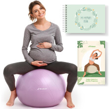 Trideer Pregnancy Ball  Exercise  Yoga Ball for Labor Maternity  Postpartum