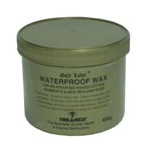 Waterproof Wax, Gold Label. Re-proofing For All Waxed Cotton Garments, 400 GM