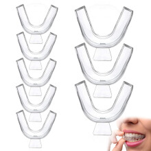 Professional Sports Mouth Guard 8 Pcs Dental Guard for Teeth Protection W