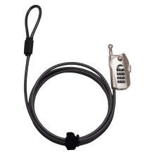 Burg-Wächter Cable Lock with Combination, 200 cm,
