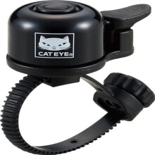 CatEye OH-1400 Aluminium Bell Black: Durable aluminium, clear sound, sleek black