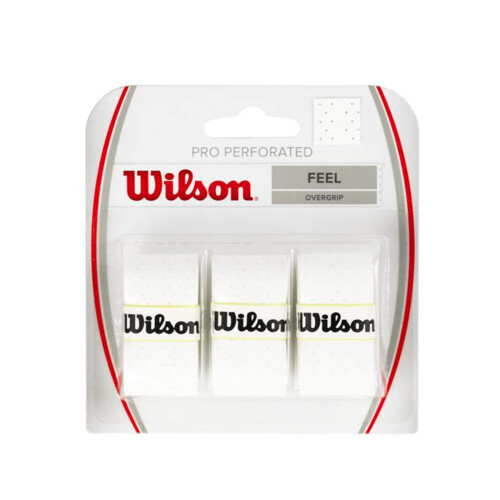 Wilson PRO OVERGRIP PERFORATED WH