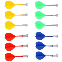 POFET 12pcs Magnetic Darts Safety Replacement Darts Indoor Game Target Acce