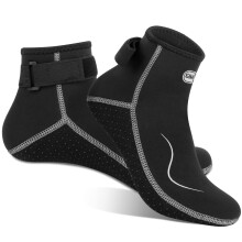 Gimilife Swimming Socks for Men Women, 3MM Neoprene Socks Wetsuit Diving Socks Thermal Water Socks Swim Socks for Beach Activities Scuba Swim Diving S