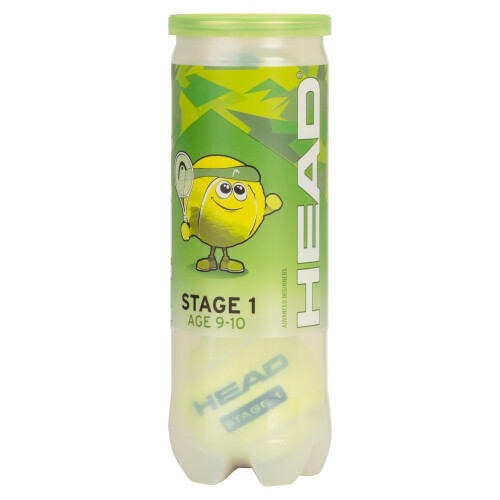 HEAD HEAD Stage 1 Green Tennis Balls