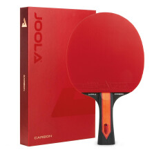 JOOLA Red Carbon X – Elite Table Tennis Bat with MICRON Rubber CLOUDBLAST S