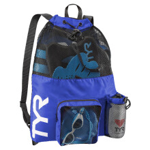 TYR Unisexs Big Mesh Mummy Backpack Bag Royal Blue One Size