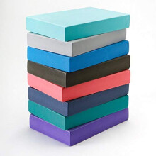 Yogamatters Yoga Block  EVA Foam  Lightweight High Density and NonToxic  Bl