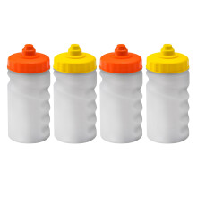 Foxberry 300ml Childrens Small Reusable Water Bottles 4 Pack Hands Free L