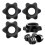 Plimbin 4 PCS Dumbbell Clips, Dumbbell Hex Nut Spinlock Collar 1