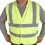 Reflective Safety Vest Yellow XXLarge, ANSI ISEA  Visibility Design for Construction Work 2