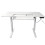 Electric Height Adjustable Sewing Table in White with Sewing Machine Platform 7
