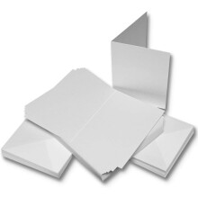 5x5 Inch Linen Card & Envelopes Pack of 50