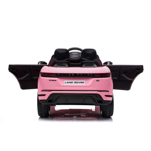 Jaguar Range Rover Evoque 12V Electric Ride On Jeep Pink 2