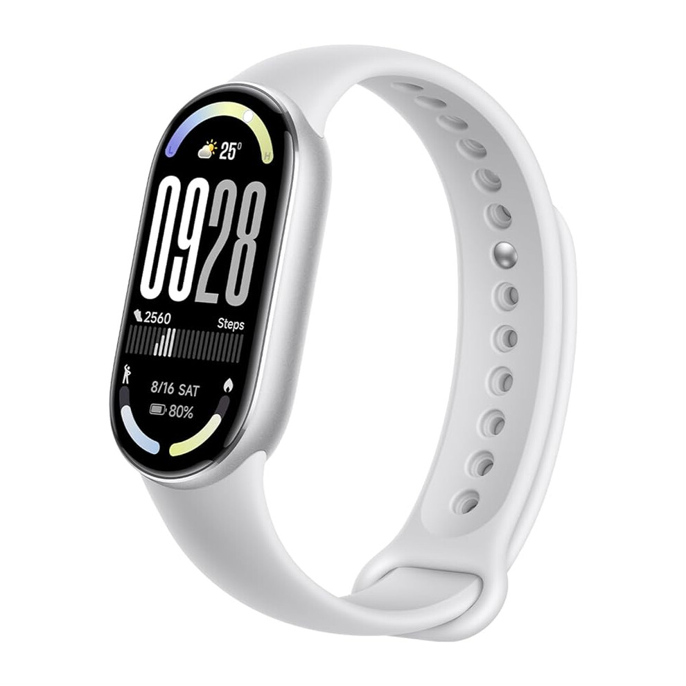 Smart Band 10 Fitness Tracker, 1.72" Amoled Display, 21Day Battery Life, 150 Sports Modes,Sleep Monitoring, 5Atm Waterproof 8717644011836