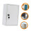 Lockable Milk Delivery Box WallMounted Outdoor Package Drop Box Weatherproof Durable Construction 2