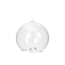 Stil transparent clopoțel de vânt pandantiv clopoțel de vânt din sticlă ornament agățat