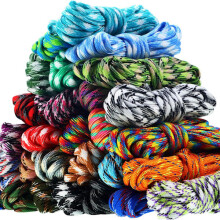 28 de culori, cablu paracord de 10 picioare, 550, frânghie paracord multifuncțională