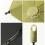 Compact Travel Umbrella Auto Open Close Windproof Foldable Design for Rain and Sun (B) 5